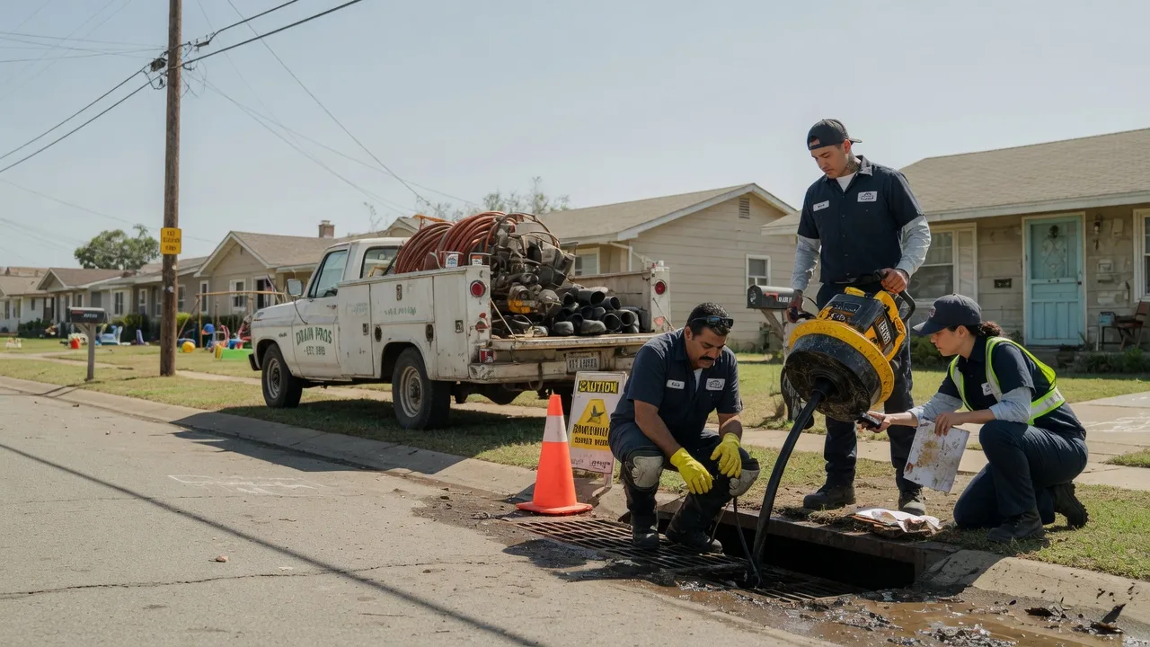 Drain Cleaning in Coupland, TX near me
